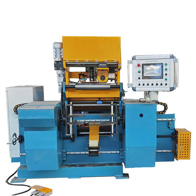 qualité  26rpm Reactor Copper Foil Winding Machine Automatic Cold Pressure Welding usine