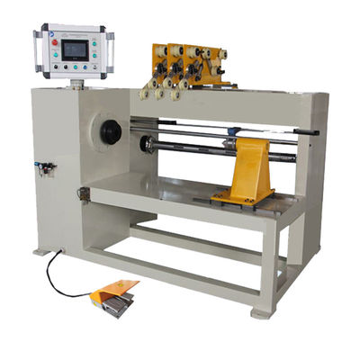 Machine à enroulement automatique à trois bobines à transformateur à bobine