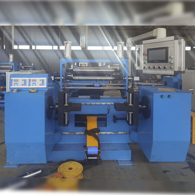 Machine de remontage automatique de bobine de réacteur à commande PLC