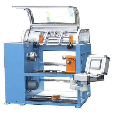 Transformateur horizontale enroulement enrouleur contrôle PLC machine de remontage automatique de bobine