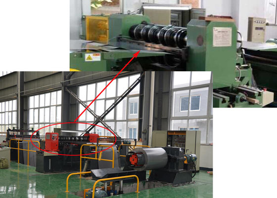 Machine de découpe automatique de tôles d'acier au silicium