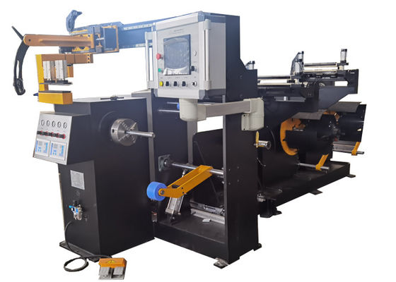 Deux découlants à enroulement de feuille de cuivre machine à enroulement automatique