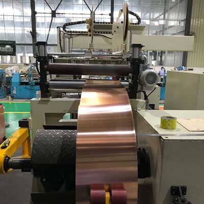 Machine d'enroulement de bobine de transformateur d'alimentation 380V avec 2 jeux d'unités d'ébavurage et 12 mois de garantie