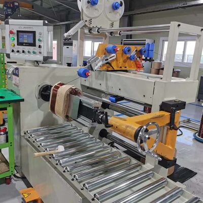 Machine à bobiner les transformateurs à queue de support triangulaire pour fils de cuivre et d'aluminium de 0,3 à 5,0 mm