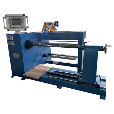 Largeur d'enroulement 800 mm Machine automatique d'enroulement de bobine pour fil de cuivre et d'aluminium (plat/ronde)