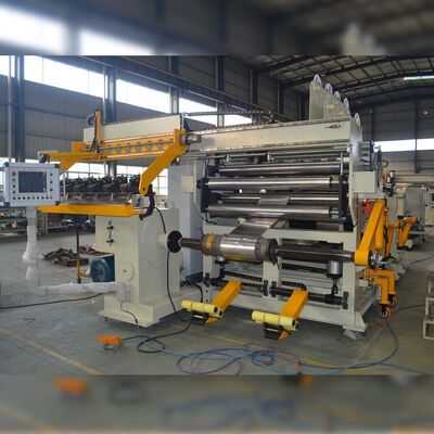 Machine de laminage de feuille de transformateur à charge lourde avec soudage TIG, largeur de feuille de 1600 mm et puissance de laminage de 30 kW