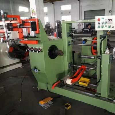 Machine de laminage de feuille de transformateur avec vitesse de laminage constante, soudage TIG et décoillages doubles