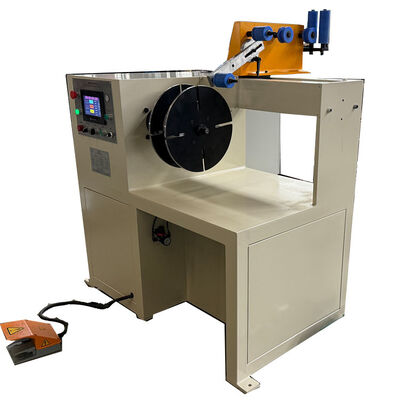 Machine de remontage automatique de bobine de transformateur avec une puissance de 2,2 kW, une vitesse de remontage de 400 tr / min et une fonction de sécurité d'arrêt d'urgence
