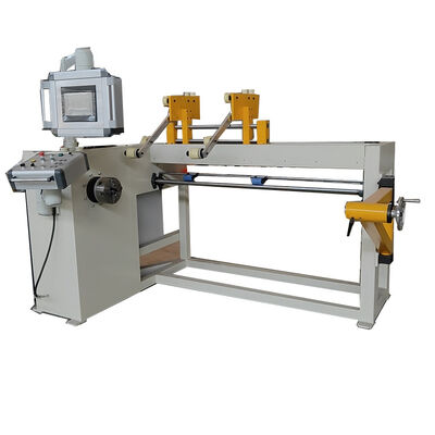 Machine de remontage de bobine à transformateur à 2 têtes à haute efficacité avec contrôle PLC et puissance de 7,5 kW