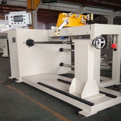 Machine de remontage à bobine CNC à arrêt d'urgence avec 5x12 mm de fil plat max et 400 mm de largeur de remontage max