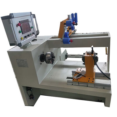 Machine de remontage de bobine de transformateur contrôlée par PLC avec servo-moteur de 0,75 kW et largeur maximale de remontage de 400 mm