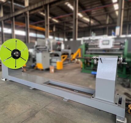 Machine de laminage à bobine de transformateur horizontal de 10 T à haute capacité avec régulation de vitesse à fréquence variable et comptage numérique des tours