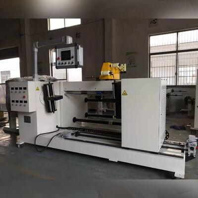 Bobineuse automatique ZPX1000 avec commande PLC de largeur d'enroulement maximale de 1000 mm et entraînement à double mandrin pour bobines de réacteur