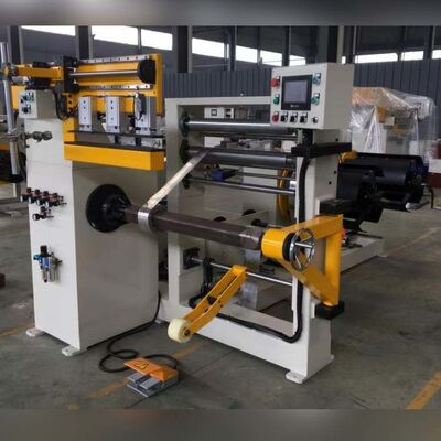 JJ-BRJ600-2 simple machine de remontage de feuille de cuivre/aluminium personnalisée