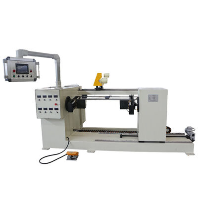 Machine de remontage automatique du réacteur à bobine programmable avec largeur de remontage de 1000 mm, entraînement à double moteur et contrôle PLC