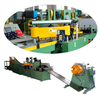 Coupe automatique de bande de largeur de 400mm à la ligne découpeuse en acier 12.5kw de longueur de silicium